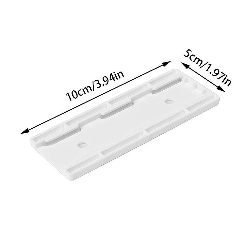 1/5 Pcs Wall Mounted Plug Fixer No Punch Wall Sticker Router Plug Board Power Cable Fixing God Sticker Plug Board Fixing Clips