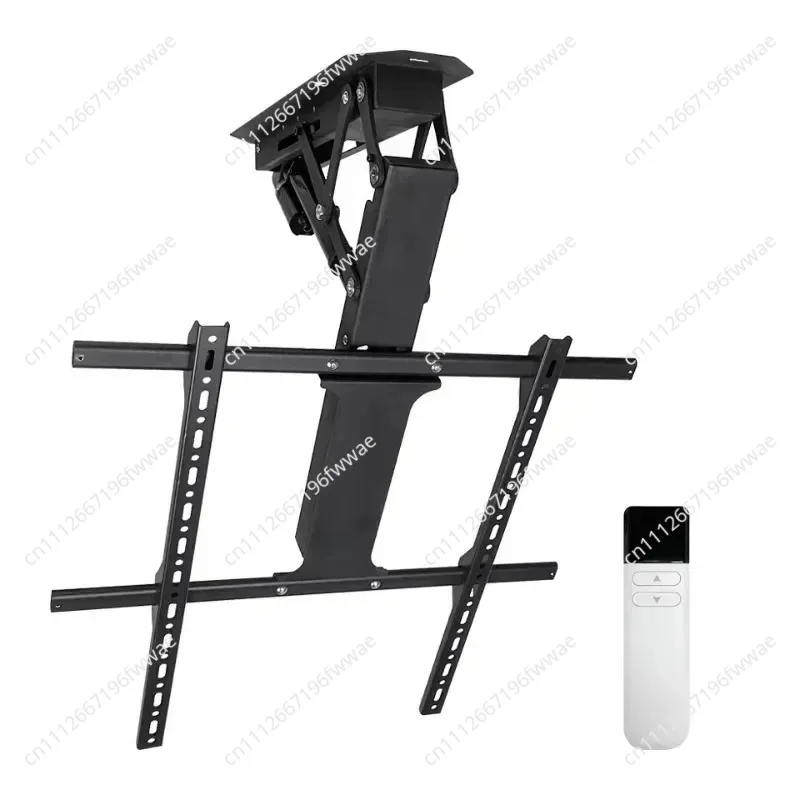 Motorized Flip Down Ceiling TV Mount Remote Control Drop Down TV Lift TV Ceiling Mount Bracket Motorized