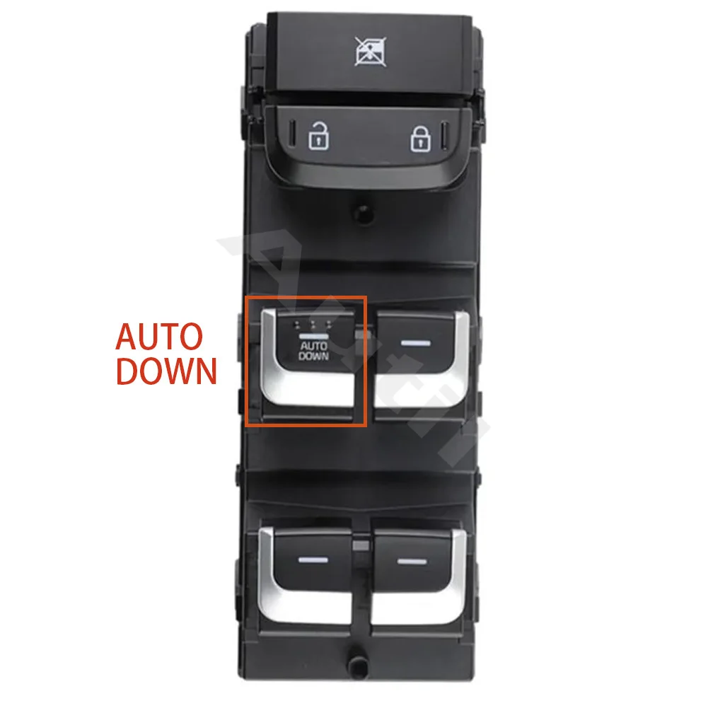 93571-D9000 for Kia Sportage 2017-2022 Front Left LHD Master Power Window Switch Electric Glass Lifter Button  Car Accessories
