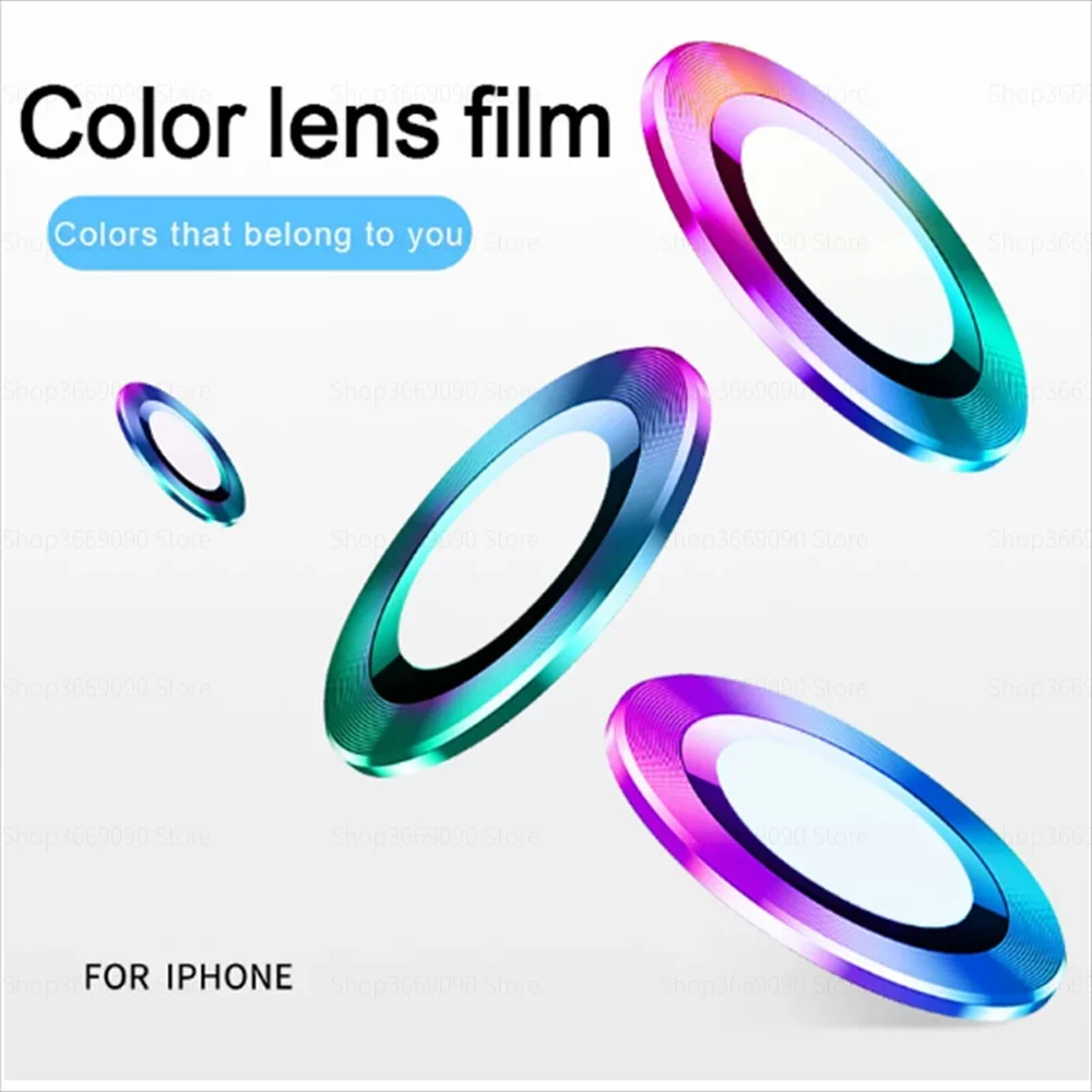 2-3Pcs Kamera Schutz Metall Ring Für IPhone 16 Pro Max Glas Ring Hinten Objektiv Abdeckung IPhone 15 Pro plus IPhone14 Schutzkappe