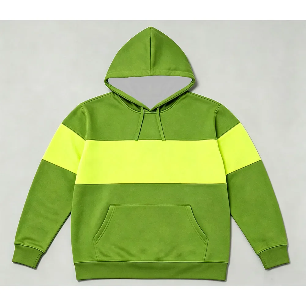 Deltarune Undertale Kris Cosplay Hoodies Langarm Mode Kapuzenpullover Herren Damen Kleidung Grün Gelb Gestreifter Pullover – Detail 3