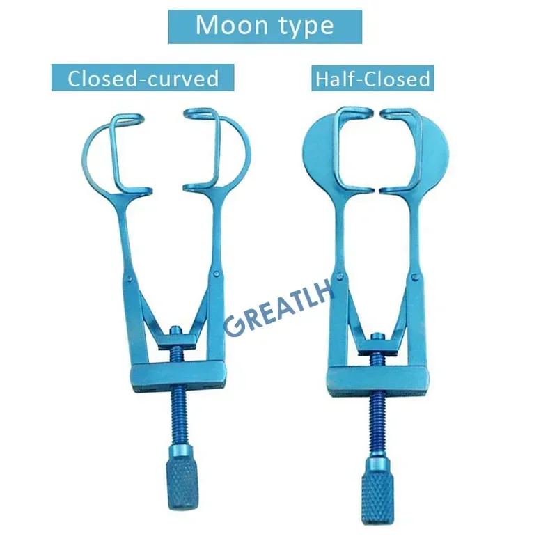 1pcs Titanium/Stainless Steel Lieberman Solid Eye Speculums Ophthalmic Surgical Eye Instrument Opener Eyelid Tools
