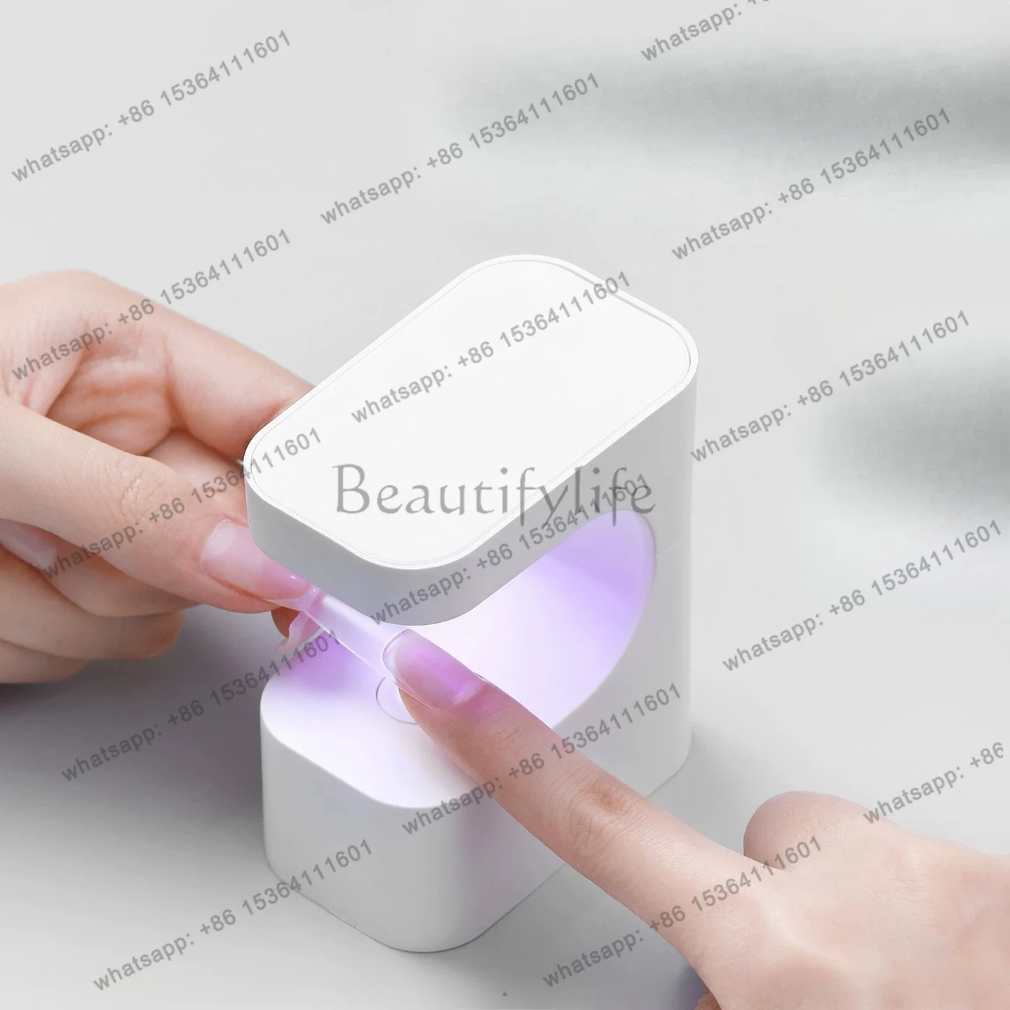 Hot manicure phototherapy lamp Power storage quick-drying nail lamp 2026 Small baking lamp is not black hands