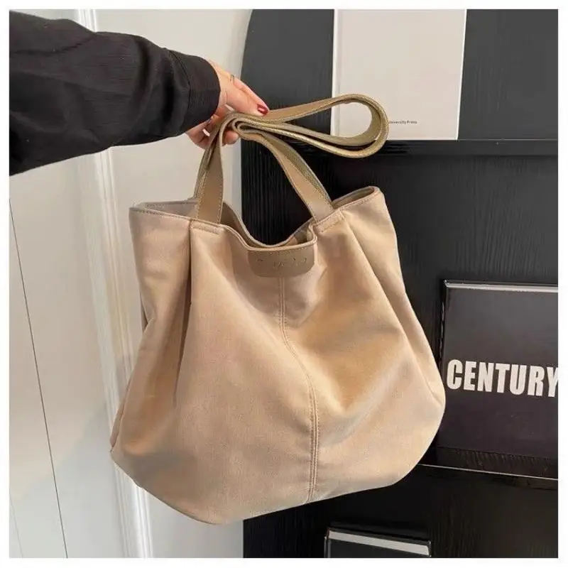 High Quality Casual New Women Tote Large Capacity Shoulder Bag Female Purses Canvas Handbag Fashion Designer Luxury Bag Hand Bag