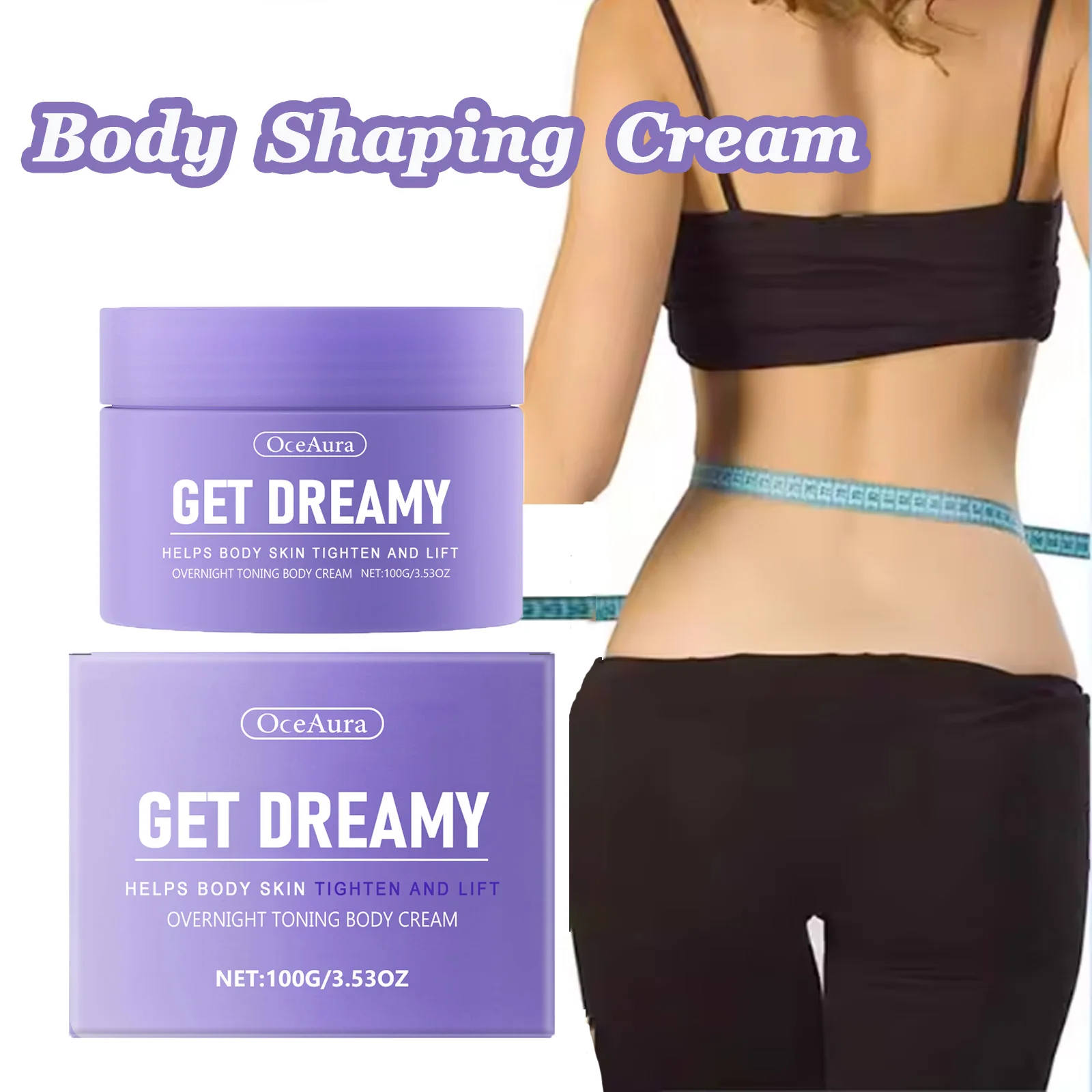 Crema moldeadora de cuerpo, crema hidratante reafirmante para realzar la piel, mejora la flacidez, reafirma los contornos de la piel, masaje suave, crema para esculpir el cuerpo