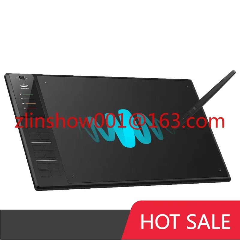 

WH1409 V2 Wireless Graphic Pen Tablet with Tilt Function Battery-free Stylus