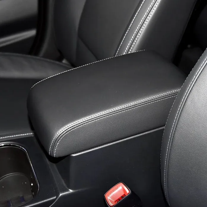 For Subaru Outback 2015 2016 2017 2018 2019 2020 Customized Microfibre Leather Center Armrest Cover Car Interior