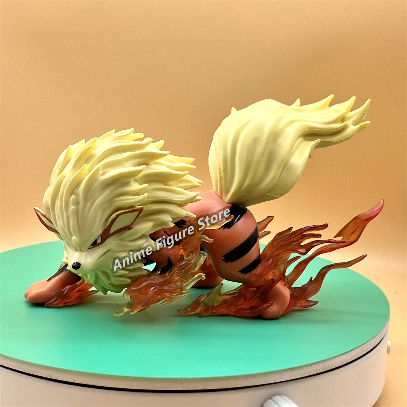 Pokemon Anime Figure GK Arcanine 9cm Action Figure Model PVC Collection Ornaments Statue Dolls Birthday Toy Gifts