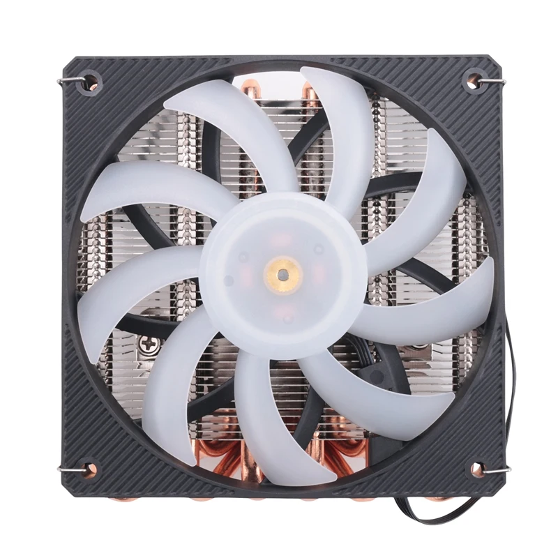 

A21I-ZS10C-50 Thin CPU Cooler 50Mm 10 Heat Pipes ITX Down Pressure Radiator TDP 200W For LGA 115X 1700