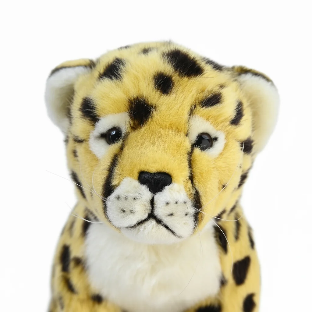 

Lifelike Simulation Leopard Plush Toy Soft Hug Doll Children's Birthday Gift Girl Boy Comfort Toy Home Decor Safety Certified