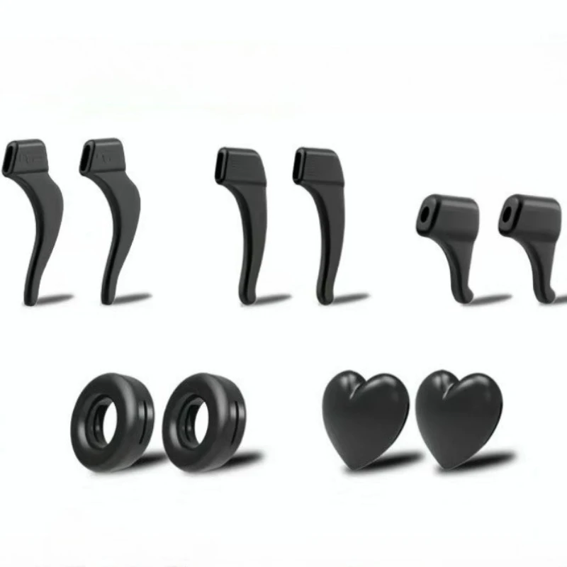 Anti-slip Ear Hook Glasses Leg Ear Sleeve Bracket Fastener Soft Silicones Grip Eyeglasses Accessories Anti-fall Eyewear Holder