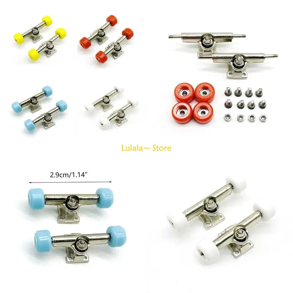 y4qa-2pieces-set-finger-skateboard-accessory-bracket-alloy-parts-for-mini-finger-toy-model-roller-skate-scooter