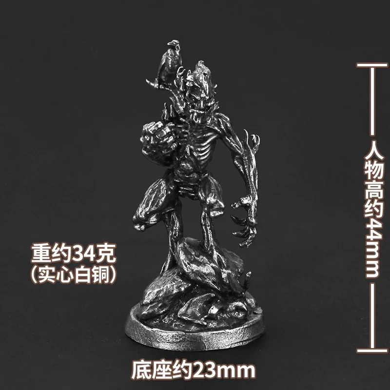 Baumgeistwächter Soldat Actionfiguren Metallmodelle Dekor Kampf gepanzerter Krieger böse Figuren Miniaturen Vintage Ornament
