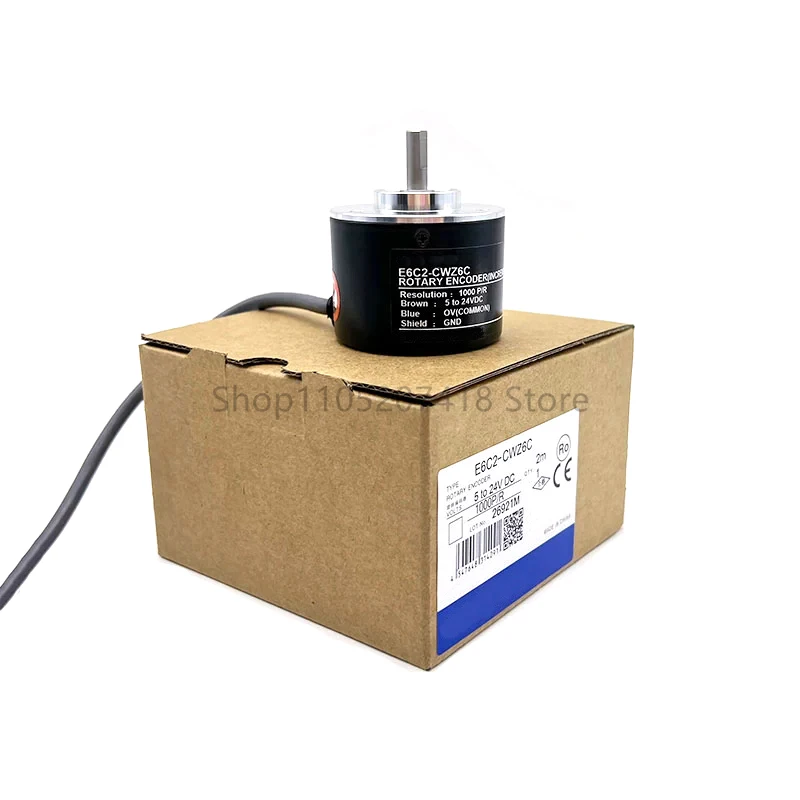 1PCS Optical Rotary Encoder E6C2-CWZ6C 1000PR E6C2 CWZ3E CWZ5B CWZ1X CWZ5G 10 30 100 200 300 360 1000 1024 1800PR 5 to 24vdc