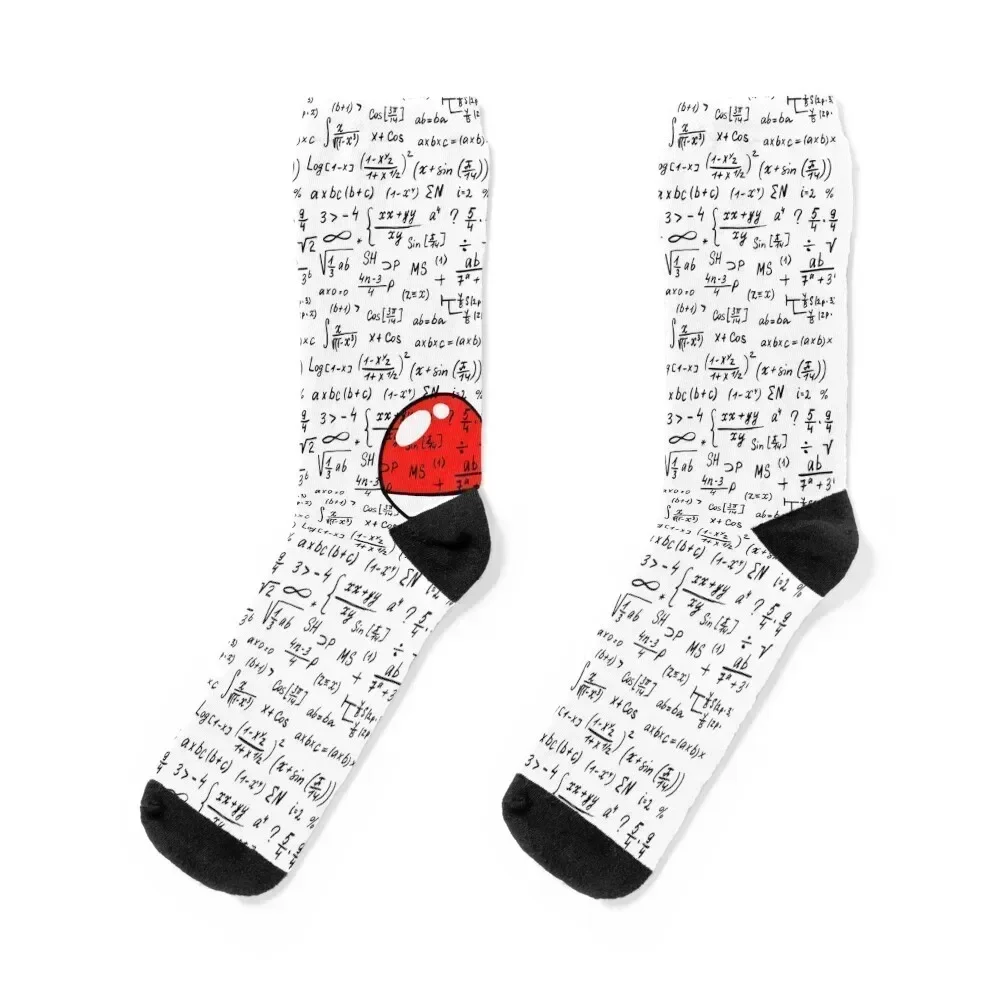 I love math Socks retro funny gift fashionable funny gifts Boy Socks Women's