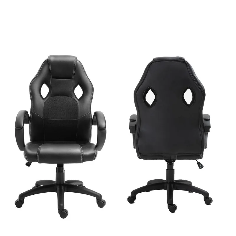 Pu Lederen Hoge Rug Executive Bureaustoel Ergonomische Computer Executive Swivel