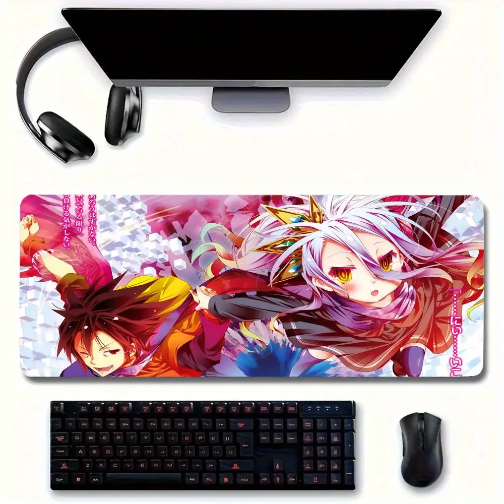 Anime Game No Lifes MINISO Mouse Pad Large Mouse pad for home office Waterproof desk pad Computer Mouse pad gaming Mouse pad