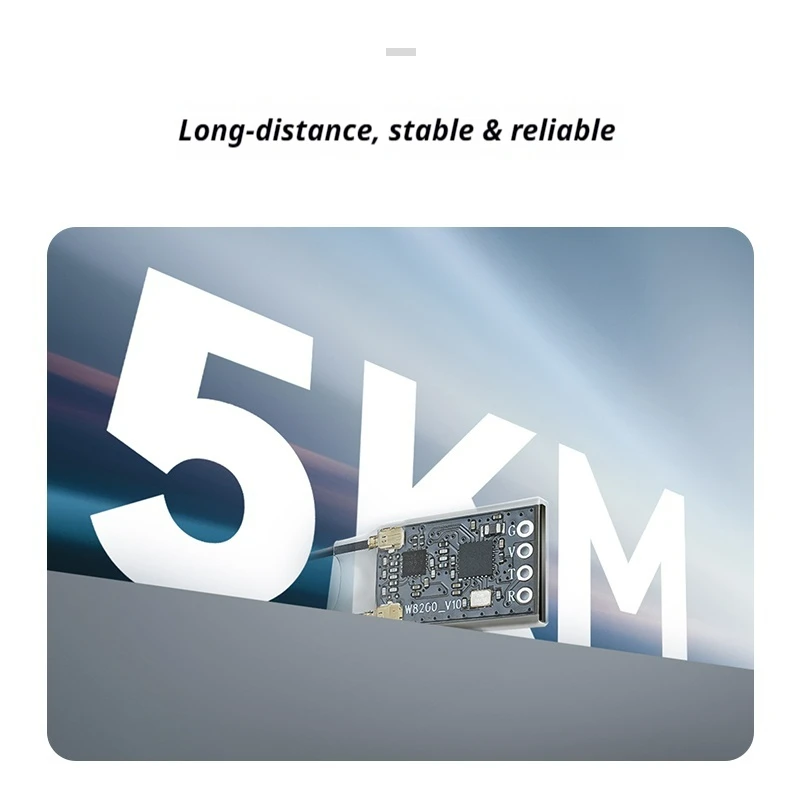 Receptor RadioLink ER16 ELRS 2.4G V3.3 de 16 Canales, Antena Dual, Largo Alcance, Alta Frecuencia, Modelo para Avión RC