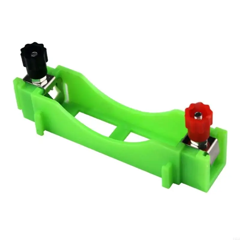 T5EA 6 PCS AAバッテリーケースAAバッテリーボックスシリーズと並列接続物理実験ティーチングツールバッテリーストレージボックス