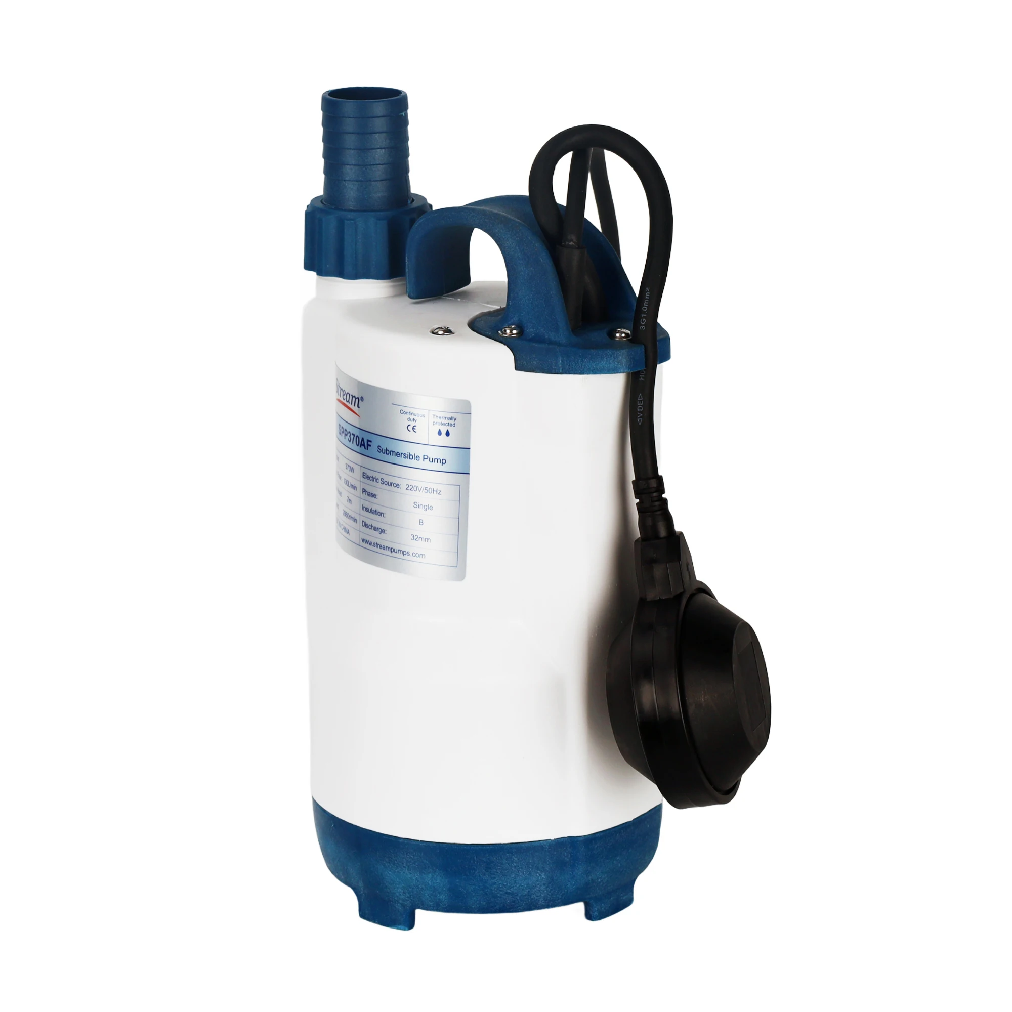 

2025Electric 250W 380W Small Por Plastic Submersible Clean Water Pump(deposit)