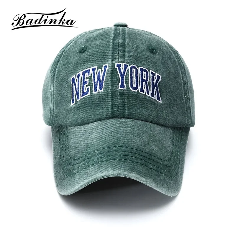 2024 New Black Green Baseball Snapback Cap Bone New York Embroidery Dad Hat Sombrero Hip Hop Vintage Hats for Men Gorras Hombre