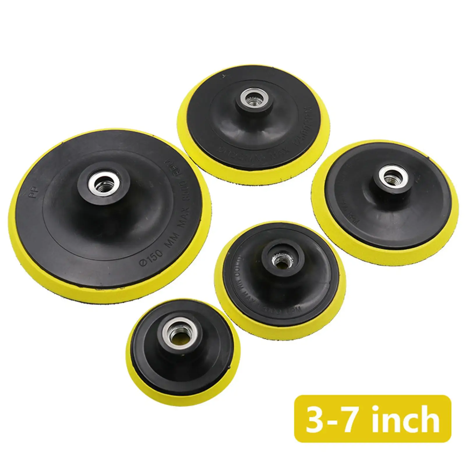 

Self-adhesive Sanding Disc Backing Pad Flexible Plate for Rotary Sander Artificial Stone Polishing Tool