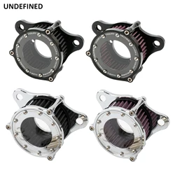 Motorcycle Air Filter Intake Cleaner System Kits For Harley Sportster XL883 XL1200 Iron 883 Forty-Eigh Seventy-Two 1991-2021