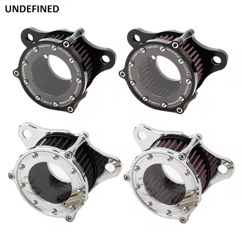 Motorcycle Air Filter Intake Cleaner System Kits For Harley Sportster XL883 XL1200 Iron 883 Forty-Eigh Seventy-Two 1991-2021