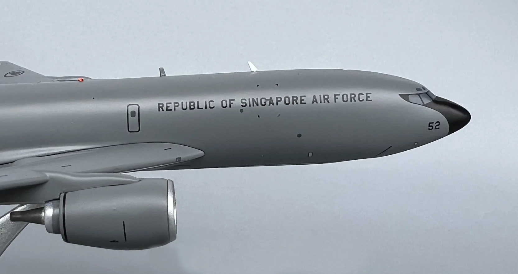 Fine 1:200 IF Singapore KC-135R Fuel Dispenser Model 752  Alloy Collection Model