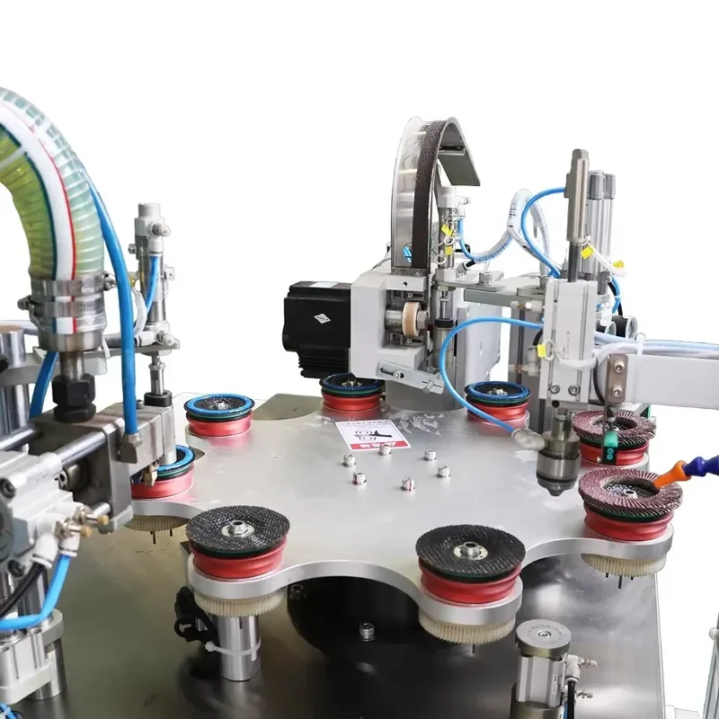 Complete Fully Automated 10 kW 380 V Flap Disc Manufacturing Processing Line