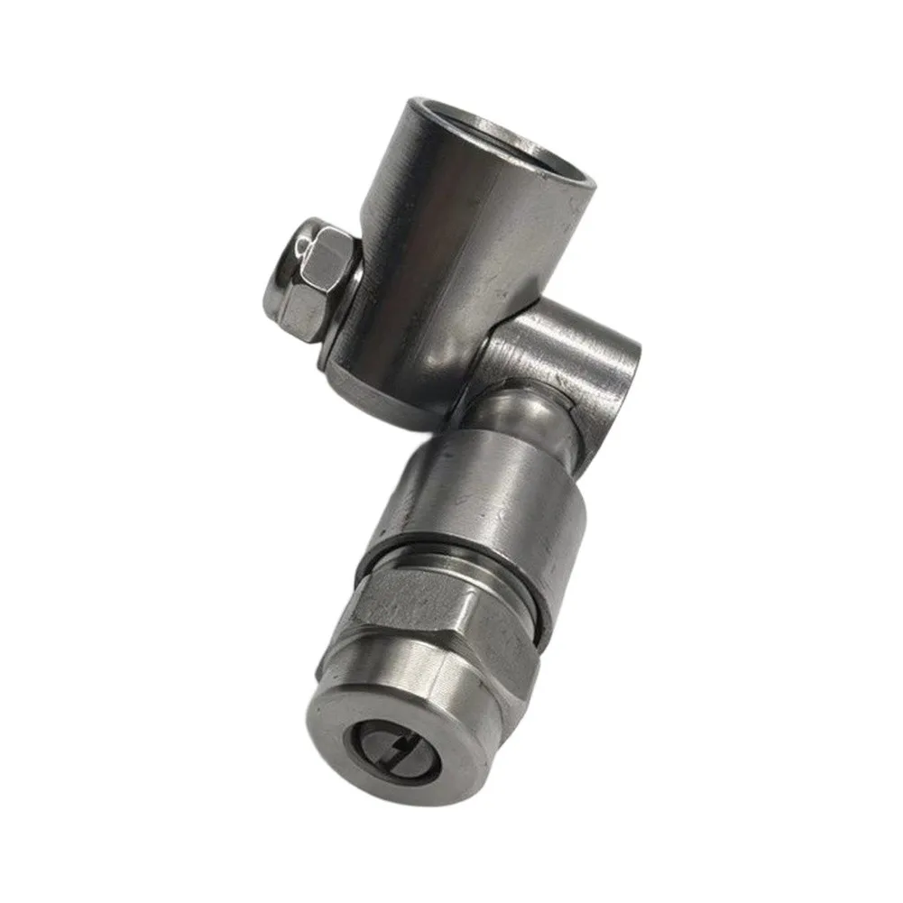 25 Degree Wide Fan Nozzle with Rotating Swivel Mechanism for Pressure Washer Applications in HVAC Coil Cleaning