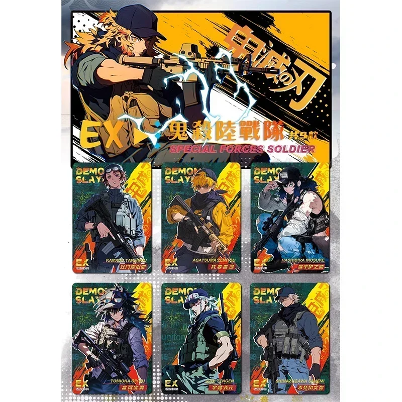 Time Fragments Demon Slayer Card Kochou Shinobu Kamado Tanjirou SSP Rare Anime Characters Collection Card Children\'s Toy Gift