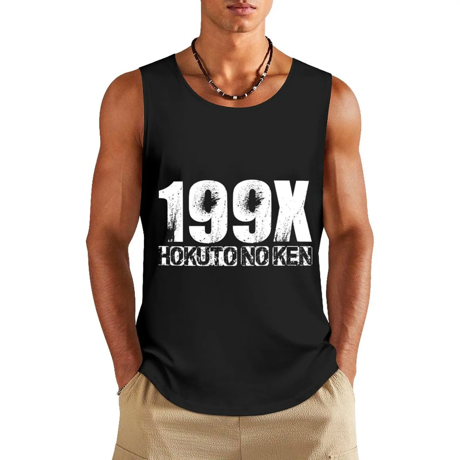 

Hokuto no ken BW 001 Tank Top bodybuilding sleeveless t-shirts for men gym shirt men