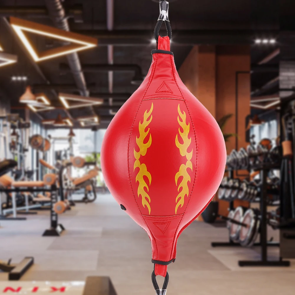 Training Reaction Speed Balls PU Leather Double End Punching Bag Boxing Speed Training Bag Gym Fitness Sports Equipment