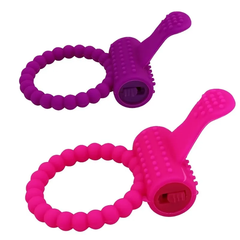 Vibration Penis Ring Clitoral Stimulator Penis Erection Delayed Ejaculation Adult Product G-spot Clitoral Stimulation Penis Ring