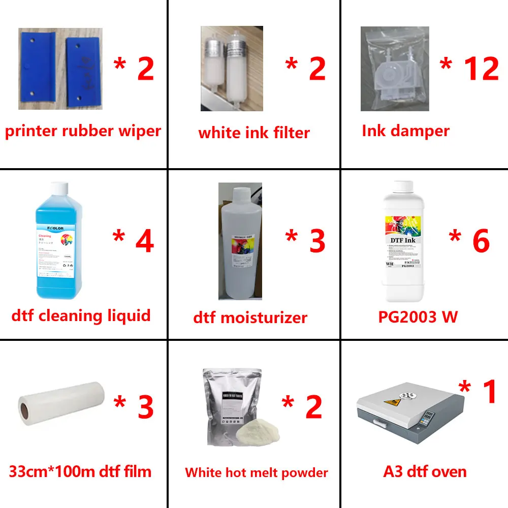 Fcolor A3 DTF Oven Dryer with Temperature Control DTF Oven Curing Heater DTF Transfer Hot Melt Powder Oven for A3 A4 DTF Printer