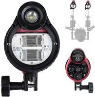 Seafrogs ST100 PRO GN32 Waterproof Strobe Underwater Video Flash Light Underwater Photography for Sony Canon Nikon Pansonic