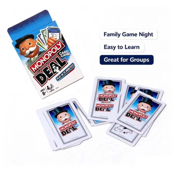 Hasbro Monopoly Deal, juego de - Hasbro Game Monopoly reseña y precio