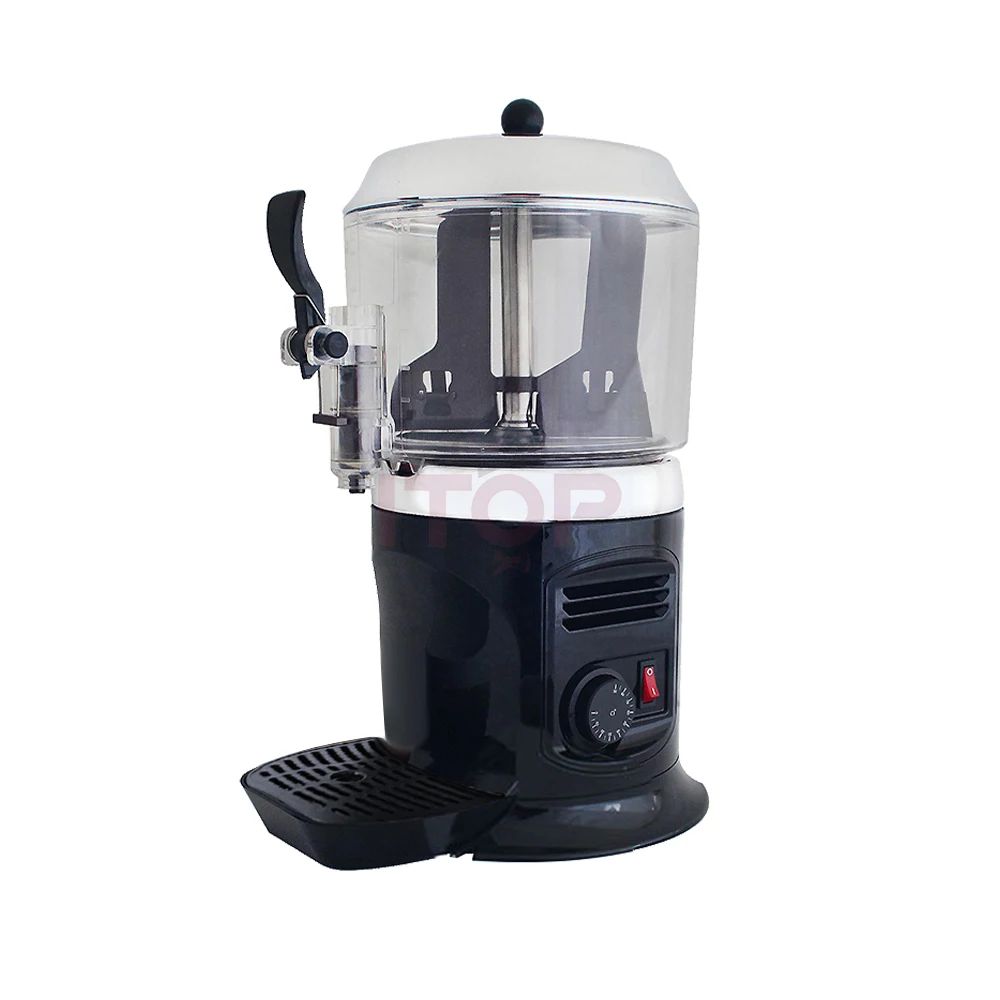 5L Hot Chocolate Machine Commercial Drinking Chocolate Dispenser Warmer 1000W 110V 220V