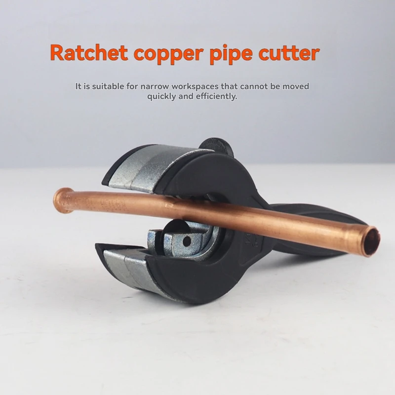 1Pc Ratchet Tube Pipe Cutter For Cutting 6-23Mm Stainless Steel Copper Aluminium Quick Cutting Hand Tool