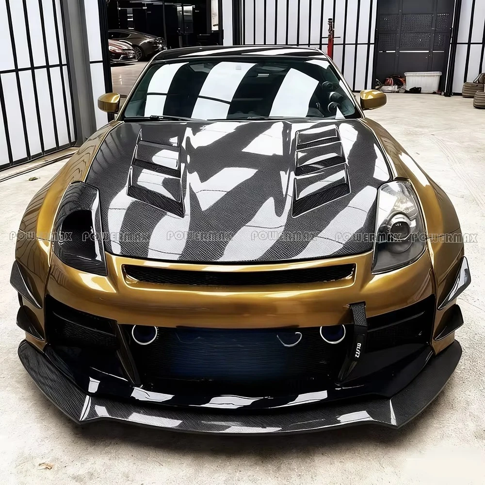 

Carbon Fiber a Style Engine Hood for Nissan 350z Front Bonnet