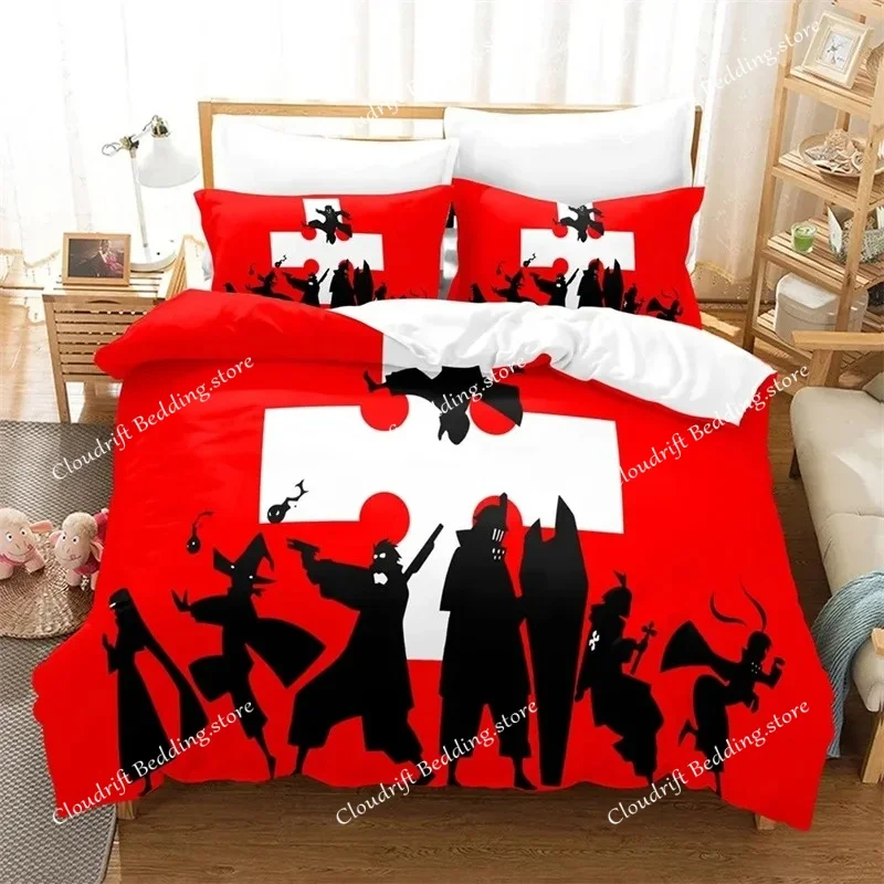

New 3D Print Cartoon Fire Force Bedding Set Boys Girls Twin Queen King Size Duvet Cover Pillowcase Bed boys Adult Home Textiles