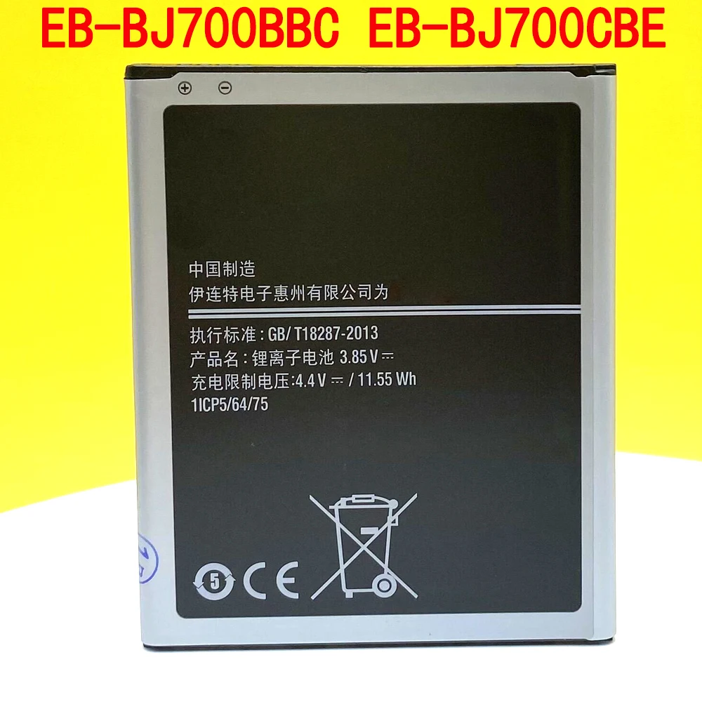 New EB-BJ700BBC EB-BJ700CBE 3000mAh Battery For Samsung Galaxy J7 2015 J4 2018 Version J7000 J7009 J7008 J701F J700F In Stock