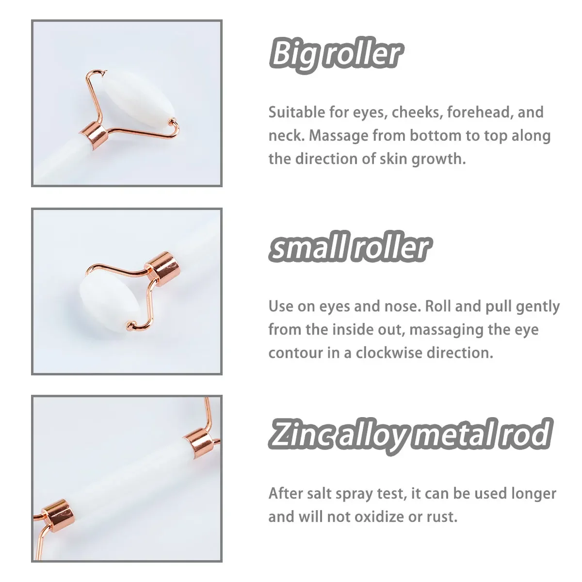 2 pz Double-end Gua Sha Rullo di Massaggio Collo Viso Bordo Lifting Della Pelle Del Viso Raschietto Anti-Rughe Cera D'api Pietra Raschiante Massaggiatore