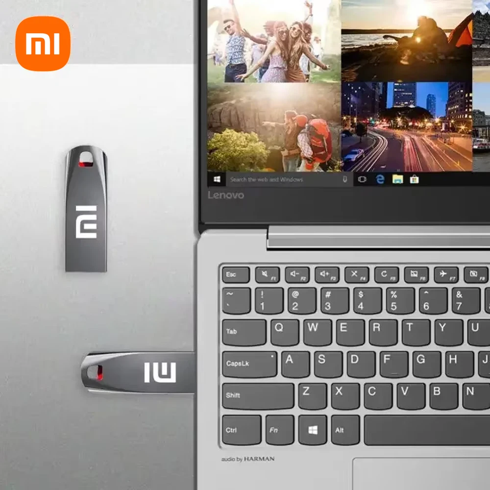 Xiaomi High Speed 2TB Flash Drive USB3.2 Metal U Disk TypeC Memory Stick 128GB 1TB Waterproof SSD Storage PC Phone Data Transfer - Image 4