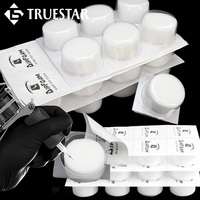 48/24/8/3PCS Disposable Tattoo Dip Foam Sterilized Sponge Dip Cap Cups for Needle and Tip Rinse Dip Cleaning Tattoo Accessories