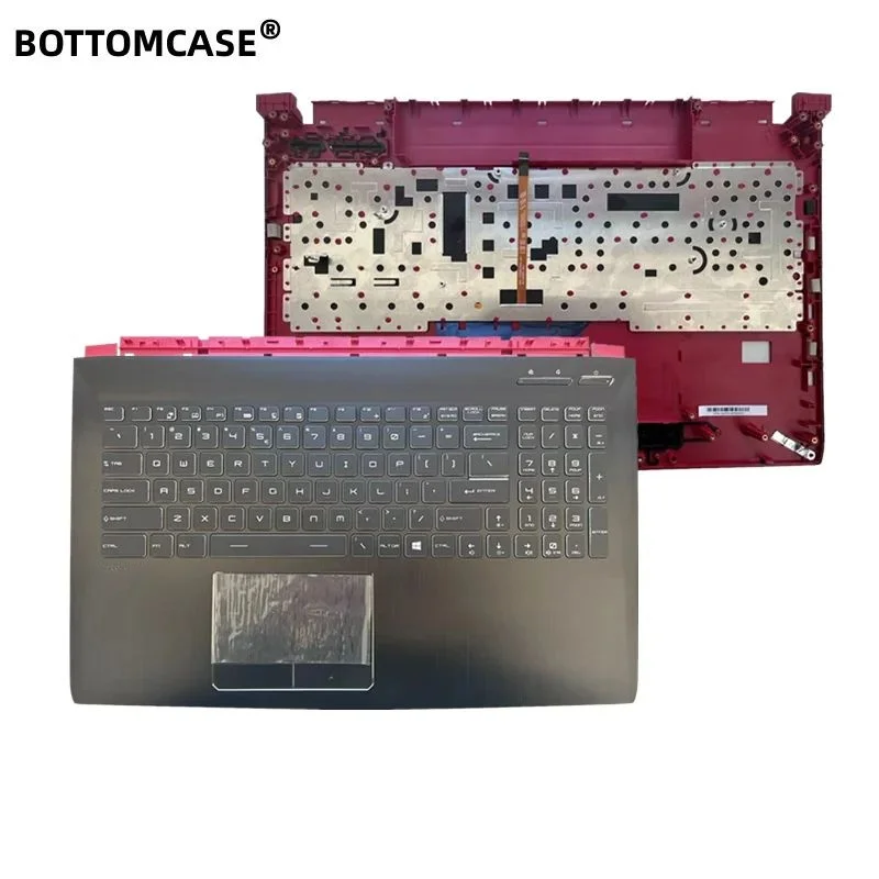 

НИЖНИЙ ЧЕХОЛ ® Raider GE62 GE62VR MS-16J1 MS-16J2 MS-16J1C MS-16J5 6QD 6QF 6QE Верхняя крышка упора для рук с подсветкой клавиатуры
