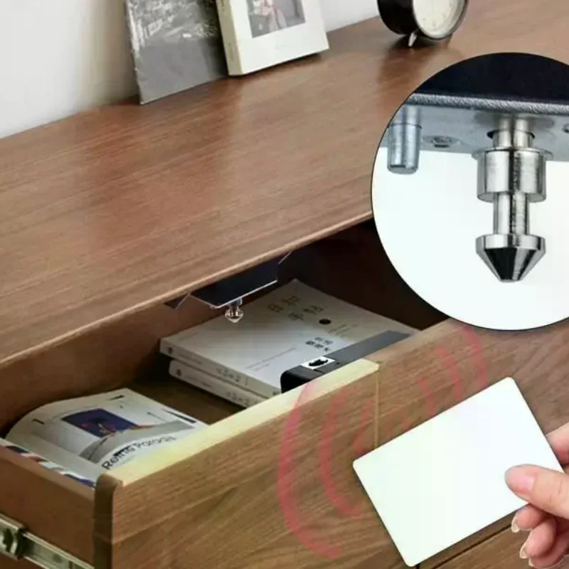 

Умный ящик, электронный RFID-дверной замок, скрытые DIY деревянные дверные замки для шкафа, 13,56 МГц, RFID-метка, IC-карта, новая, простая в установке