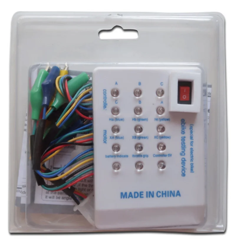 Electric bike Repair Kit Universal Maintenance Detector Brushless Motor Hall Controller Tester Repair Kit