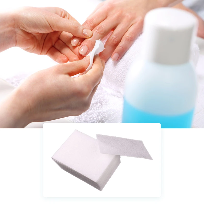 Gel Nail Polish Remover Pads Manicure Lint Free Napkins Soak Off Nail Wipes Cotton Cleaning Varnish Nail Art Tool